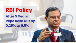 RBI Governor announces Repo Rate cut, bringing relief to borrowers.