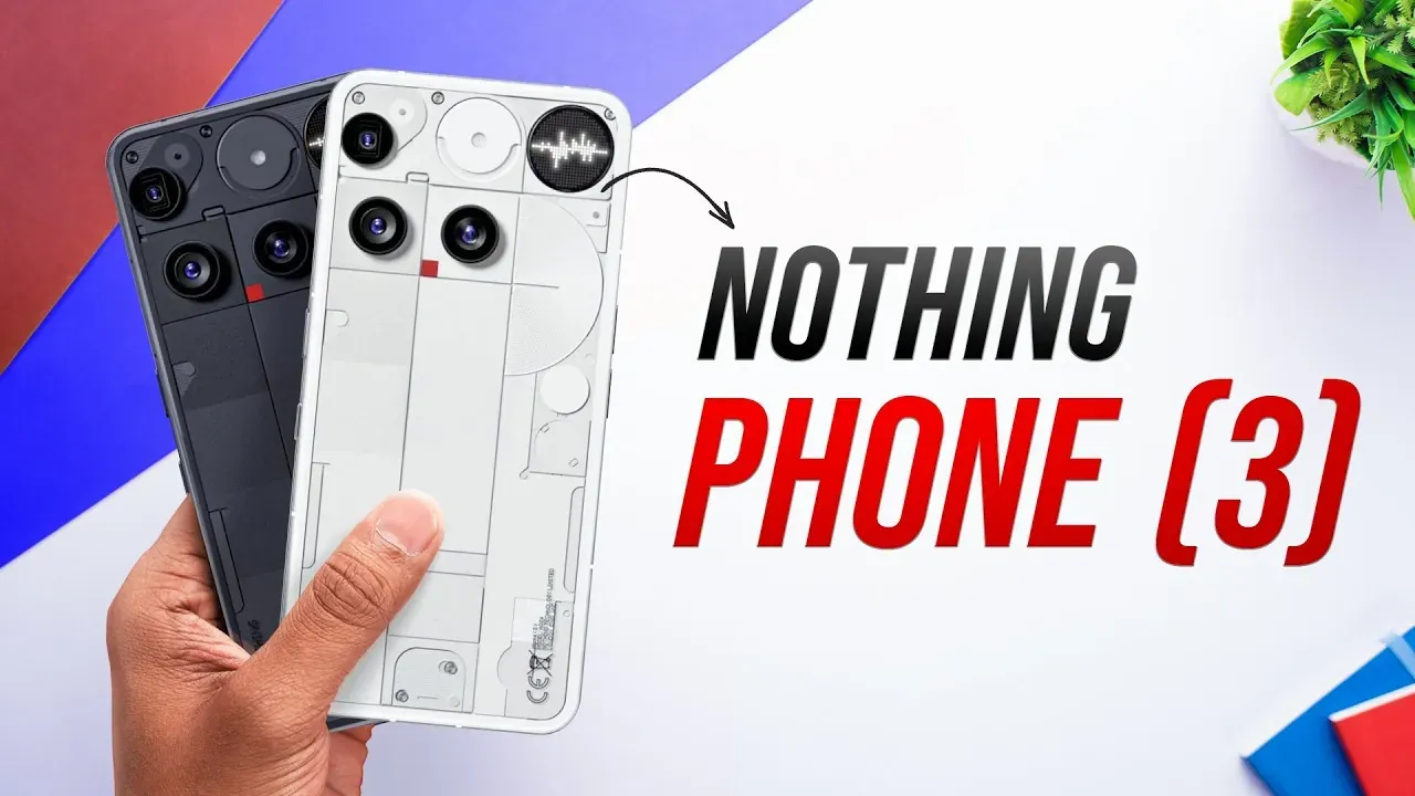 Nothing Phone 3 Leaked Design